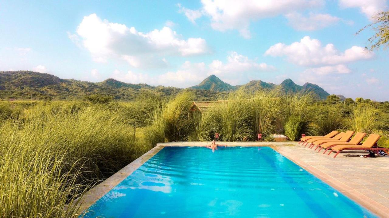 Hotel Camp Lands End Pushkar Esterno foto